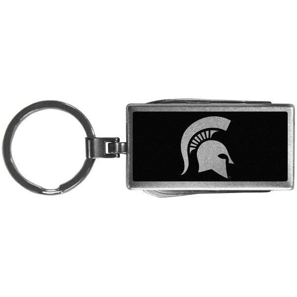 Michigan St. Spartans Multi-tool Key Chain, Black