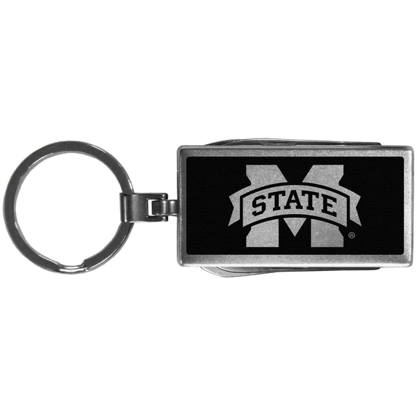 Mississippi St. Bulldogs Multi-tool Key Chain, Black