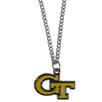 Georgia Tech Yellow Jackets Chain Necklace with Small Charm