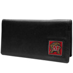 Maryland Terrapins Leather Checkbook Cover