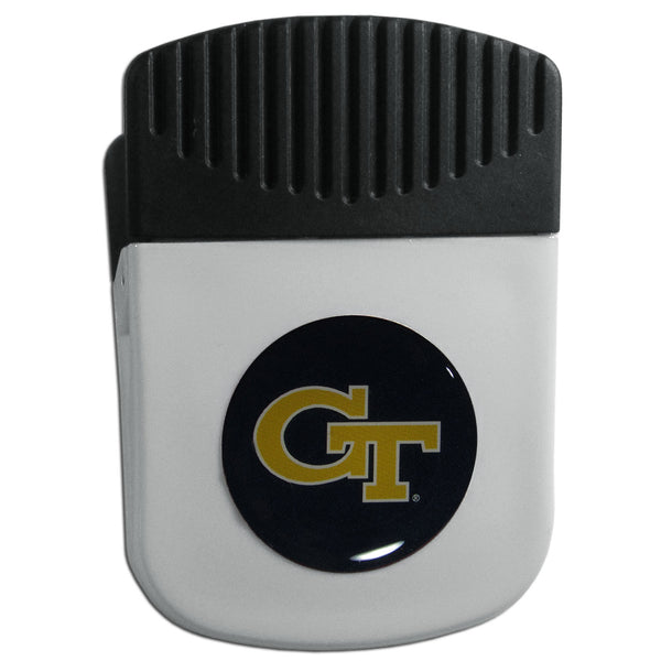 Georgia Tech Yellow Jackets Chip Clip Magnet With Bottle Opener