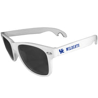 Kentucky Wildcats Beachfarer Bottle Opener Sunglasses, White