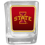 Iowa St. Cyclones Square Glass Shot Glass
