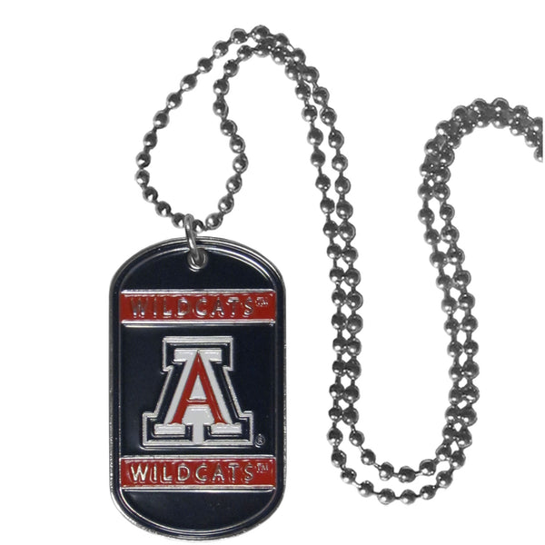 Arizona Wildcats Tag Necklace