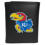 Kansas Jayhawks Tri-fold Wallet Large Logo