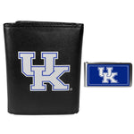 Kentucky Wildcats Tri-fold Wallet & Color Money Clip