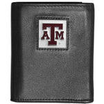 Texas A & M Aggies Leather Tri-fold Wallet