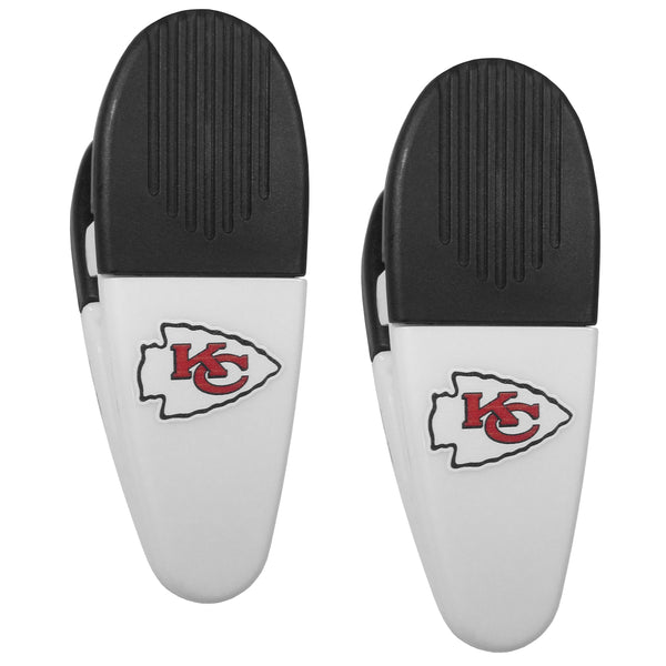 Kansas City Chiefs Mini Chip Clip Magnets, 2 pk