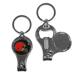 Cleveland Browns Nail Care/Bottle Opener Key Chain