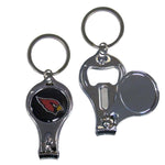 Arizona Cardinals Nail Care/Bottle Opener Key Chain