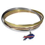Buffalo Bills Tri-color Bangle Bracelet