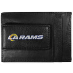 Los Angeles Rams Logo Leather Cash and Cardholder
