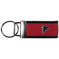 Atlanta Falcons Woven Key Chain