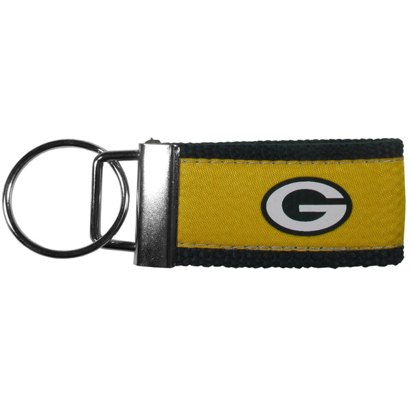 Green Bay Packers Woven Key Chain