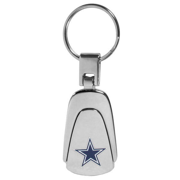 Dallas Cowboys Steel Teardop Key Chain