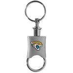 Jacksonville Jaguars Key Chain Valet Printed