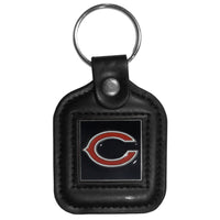 Leather Key Ring - Chicago Bears
