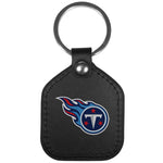 Tennessee Titans Leather Square Key Chains