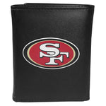 San Francisco 49ers Leather Tri-fold Wallet, Large Logo