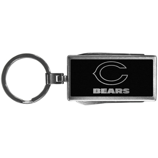 Chicago Bears Multi-tool Key Chain, Black