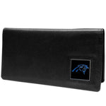 Carolina Panthers Leather Checkbook Cover