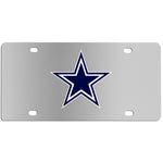 Dallas Cowboys Steel License Plate Wall Plaque