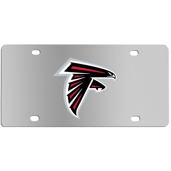 Atlanta Falcons Steel License Plate Wall Plaque