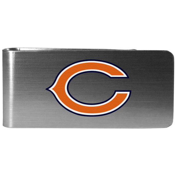 Chicago Bears Steel Logo Money Clip