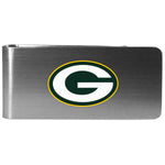Green Bay Packers Steel Logo Money Clip