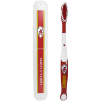 Kansas City Chiefs Toothbrush and Travel Case