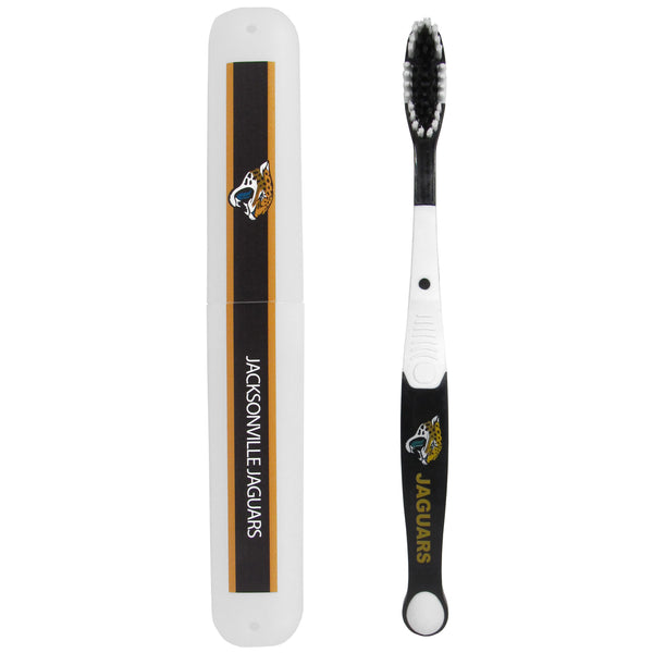 Jacksonville Jaguars Toothbrush and Travel Case