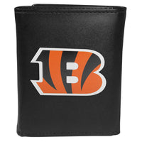 Cincinnati Bengals Tri-fold Wallet Large Logo