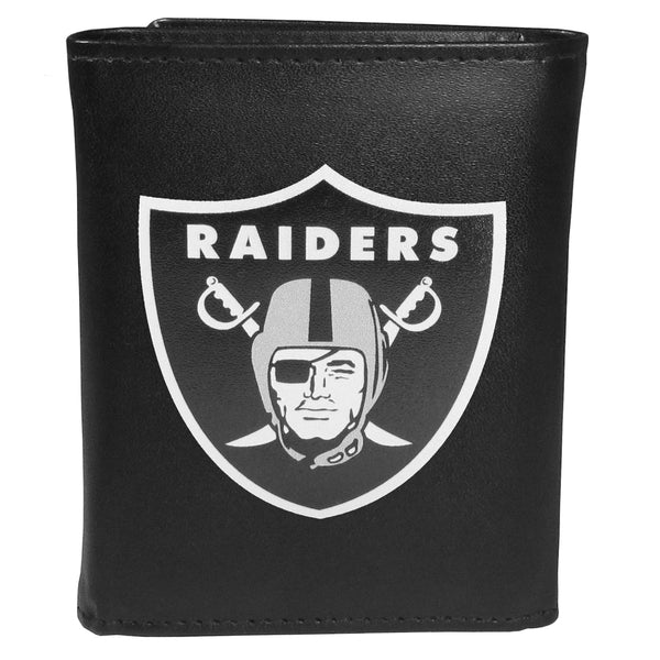 Las Vegas Raiders Tri-fold Wallet Large Logo