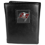 Tampa Bay Buccaneers Leather Tri-fold Wallet
