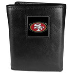 San Francisco 49ers Leather Tri-fold Wallet