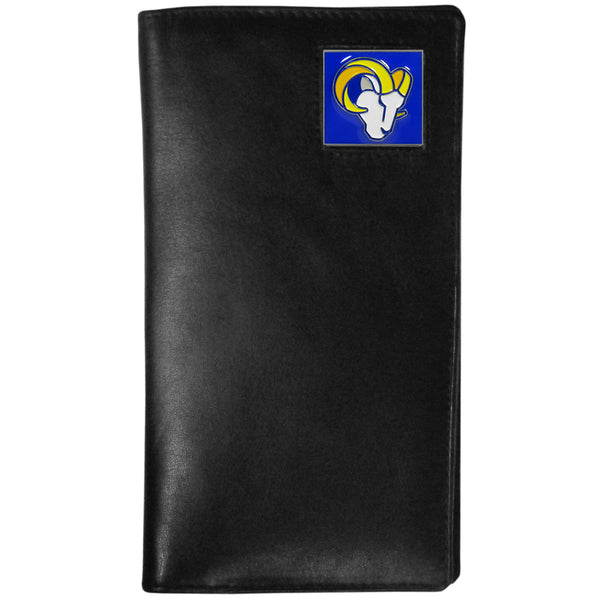 Los Angeles  Rams Leather Tall Wallet