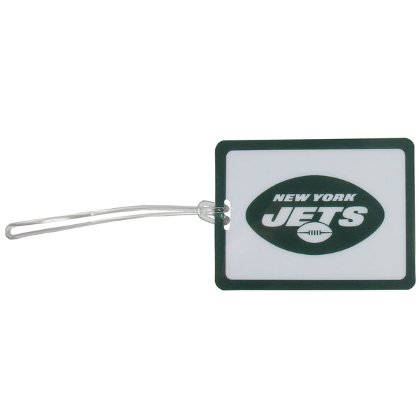 New York Jets Vinyl Luggage Tag