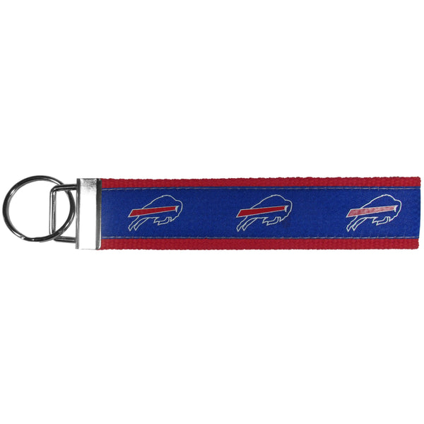 Buffalo Bills Woven Wristlet Key Chain