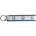 Indianapolis Colts Woven Wristlet Key Chain