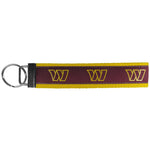 Washington Commanders Woven Wristlet Key Chain