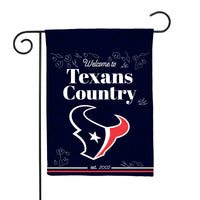 Houston Texans 13" x 18" Double Sided Garden Flag