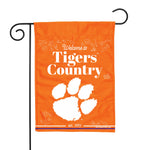 Clemson Tigers Double Sided Garden Flag