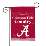 Alabama Crimson Tide Double Sided Garden Flag