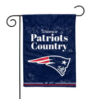 New England Patriots Double Sided Garden Flag