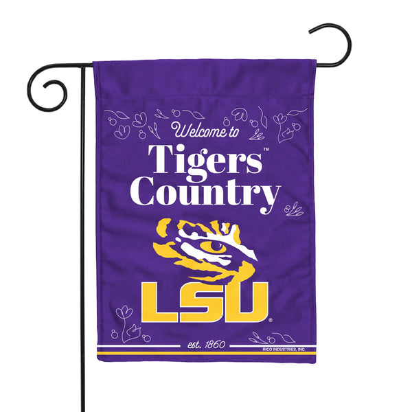 LSU Tigers Double Sided Garden Flag