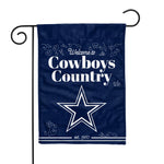 Dallas Cowboys Double Sided Garden Flag