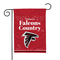 Atlanta Falcons Double Sided Garden Flag