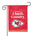 Kansas City Chiefs Double Sided Garden Flag