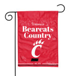 Cincinnati Bearcats Double Sided Garden Flag