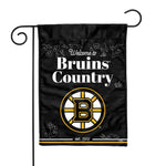 Boston Bruins Double Sided Garden Flag